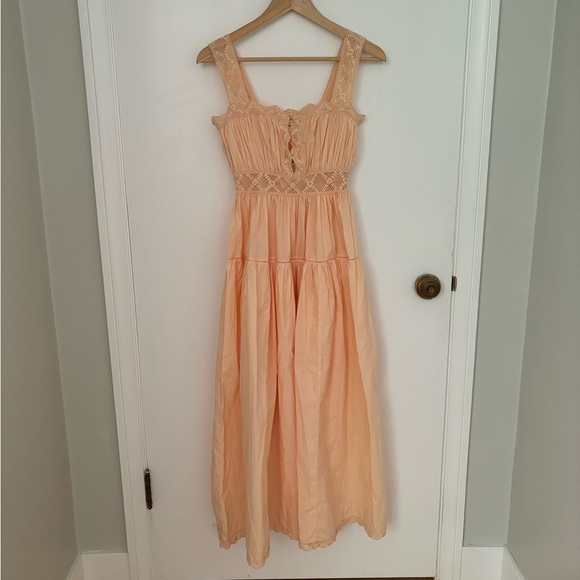 DOEN Augustine Dress in Coral Sands - XXS - NWT - Picture 4 of 14
